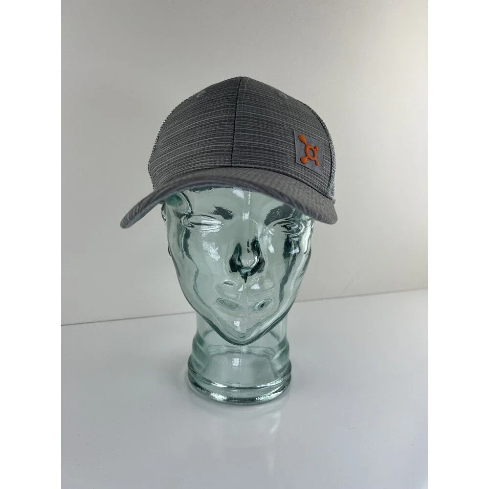 Orange Theory Fitness Adjustable Strapback Baseball Hat Athletic Ball Cap Grey